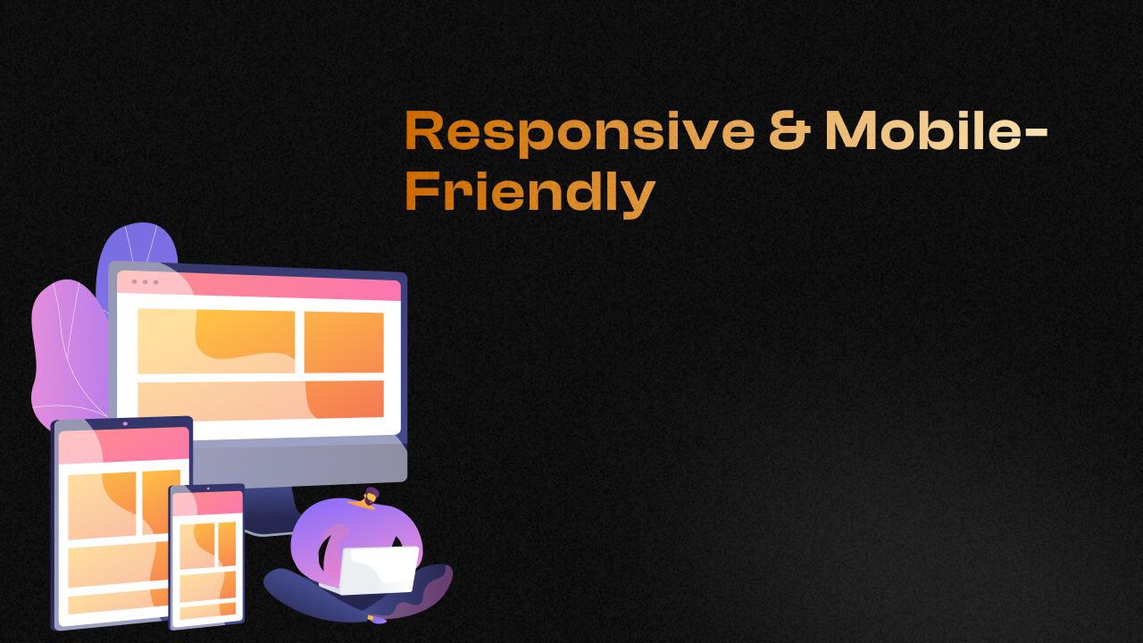 Responsive & Mobile-Friendly banner