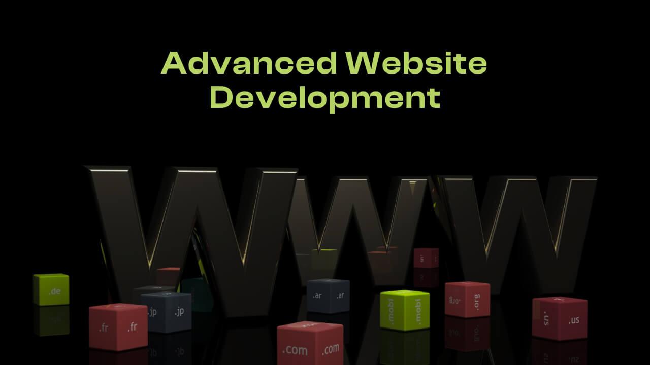 Advanced Website Development banner