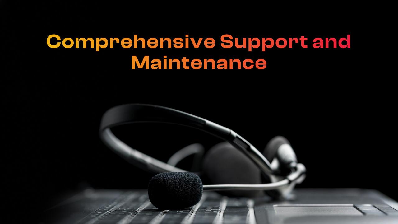 Comprehensive Support and Maintenance banner