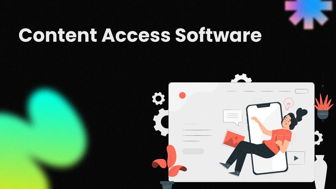 10. Content Access Software banner