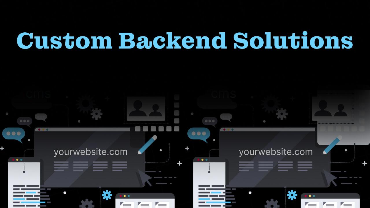 Custom Backend Solutions banner