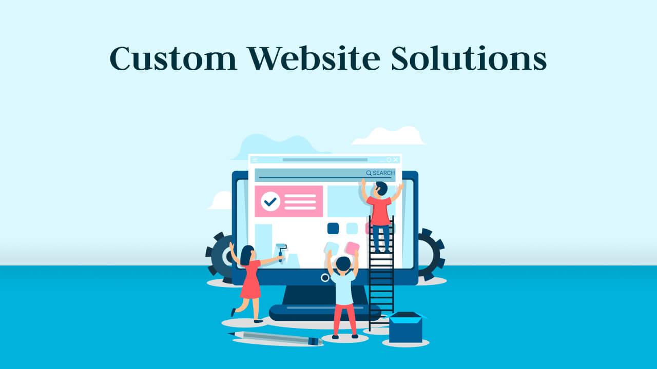 Custom Website Solutions banner