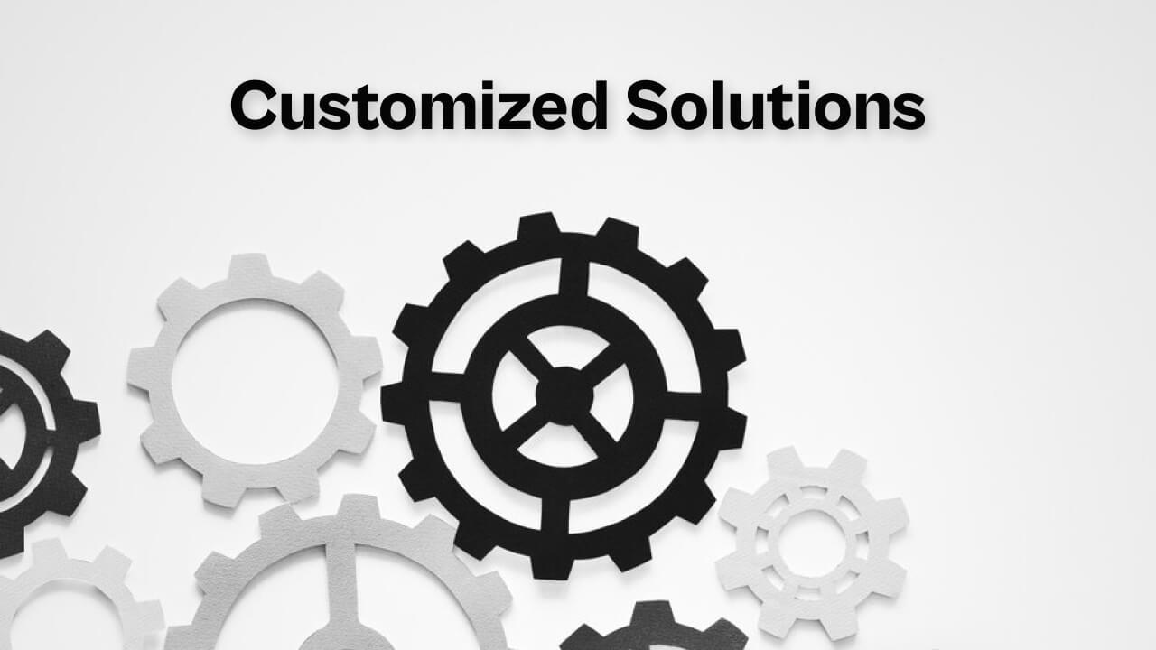 2. Customized Solutions banner