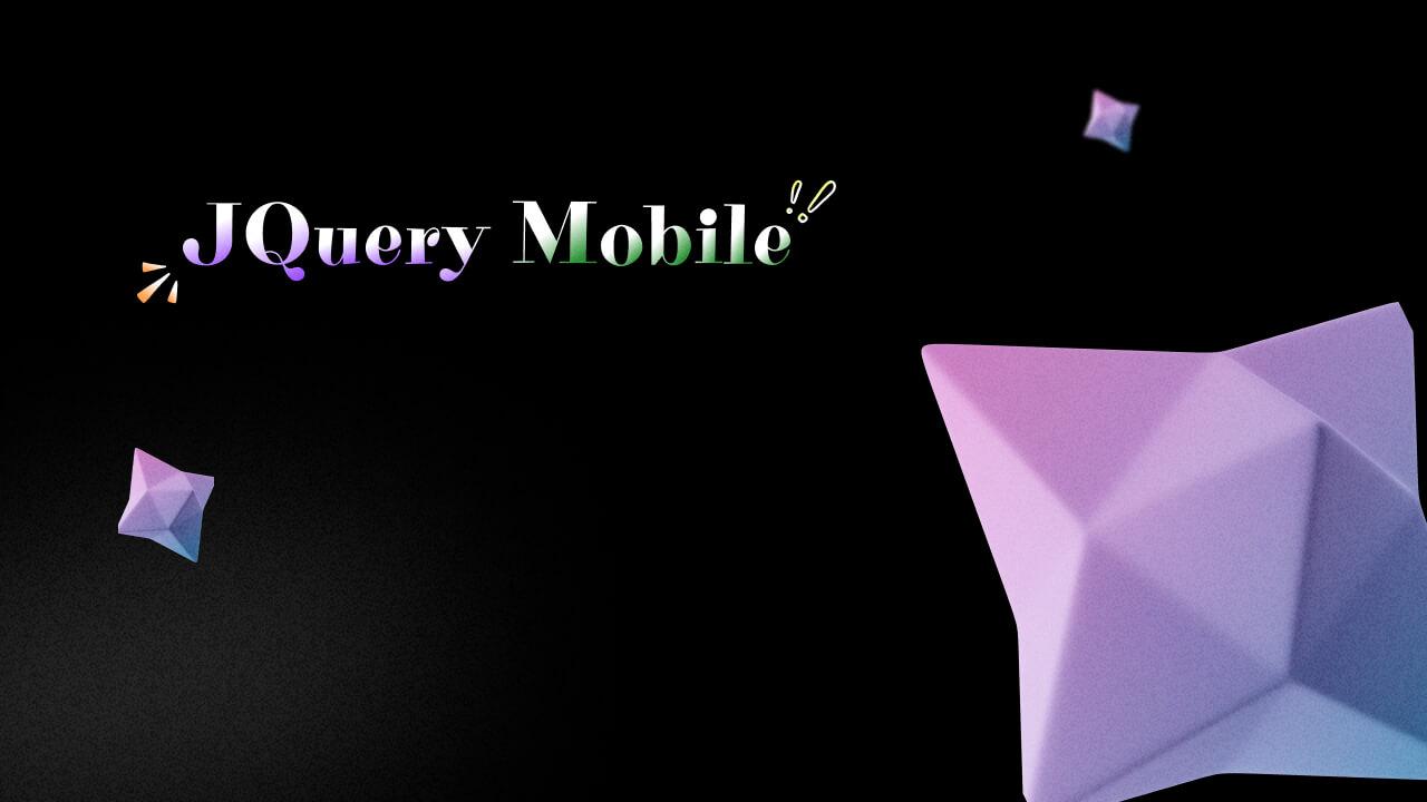 7. jQuery Mobile banner