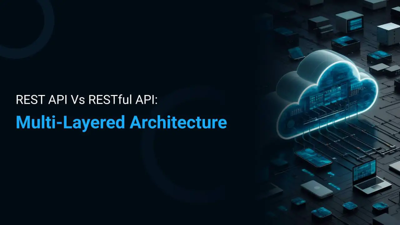 5. REST vs RESTful API: Multi-Layered Architecture banner